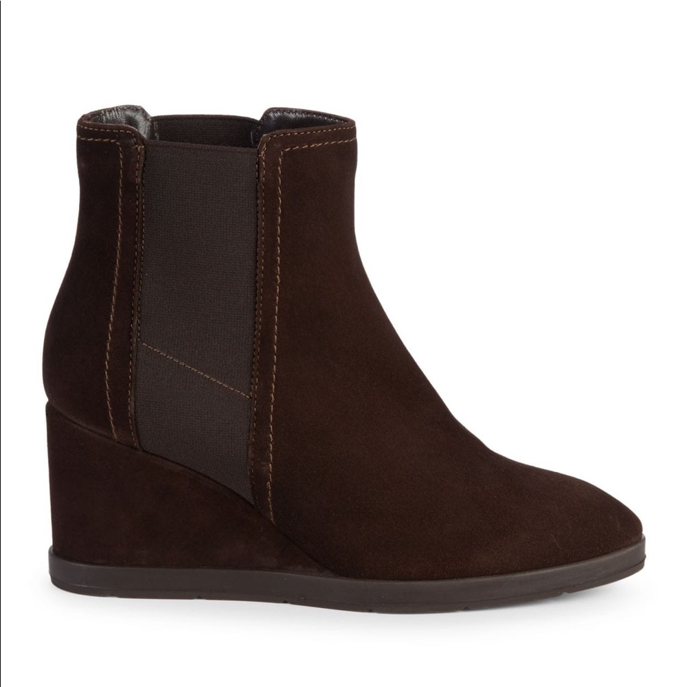 Aquatalia Jaelynn Waterproof Suede Wedge B…